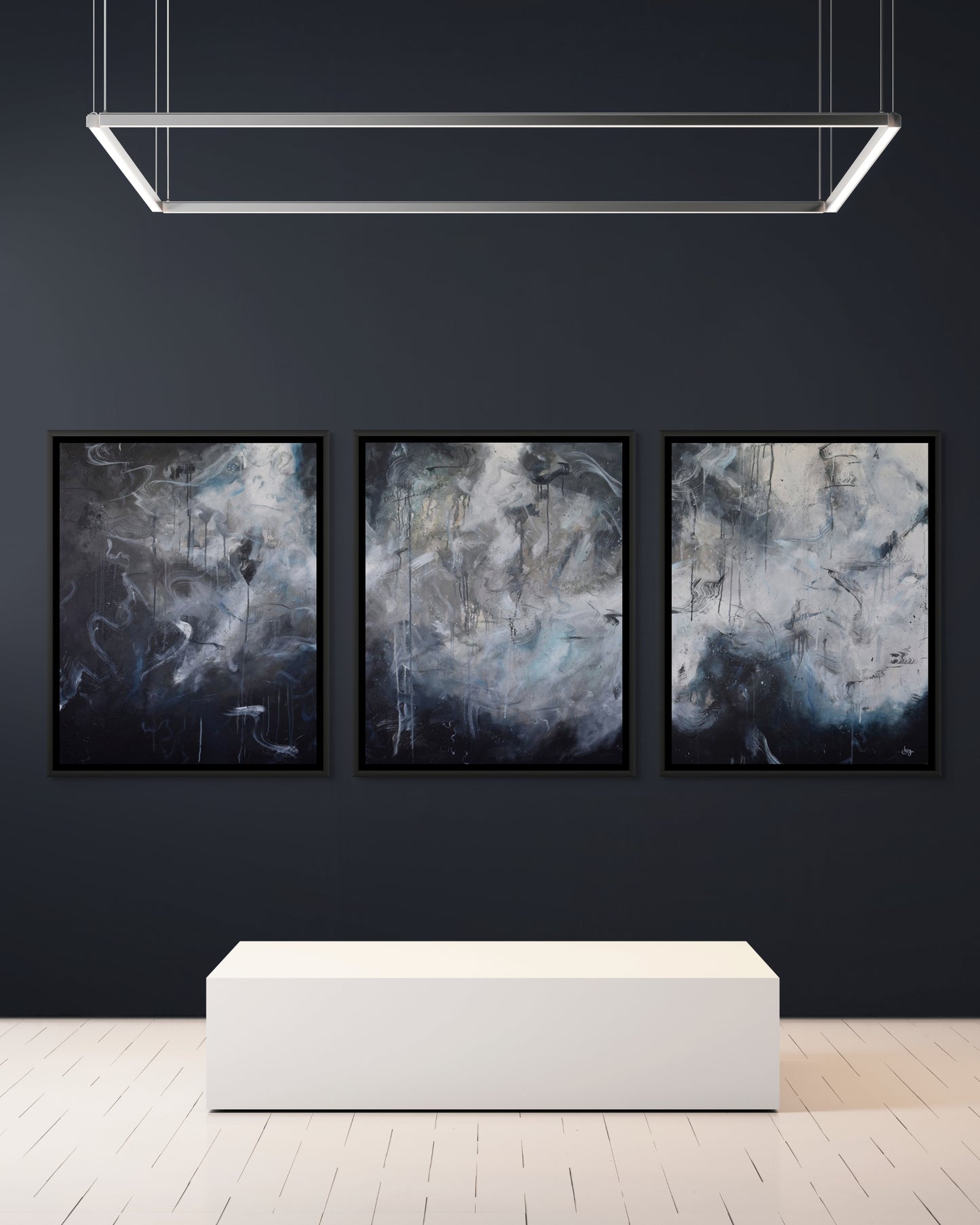 'Tide of Echoes' Original Triptych