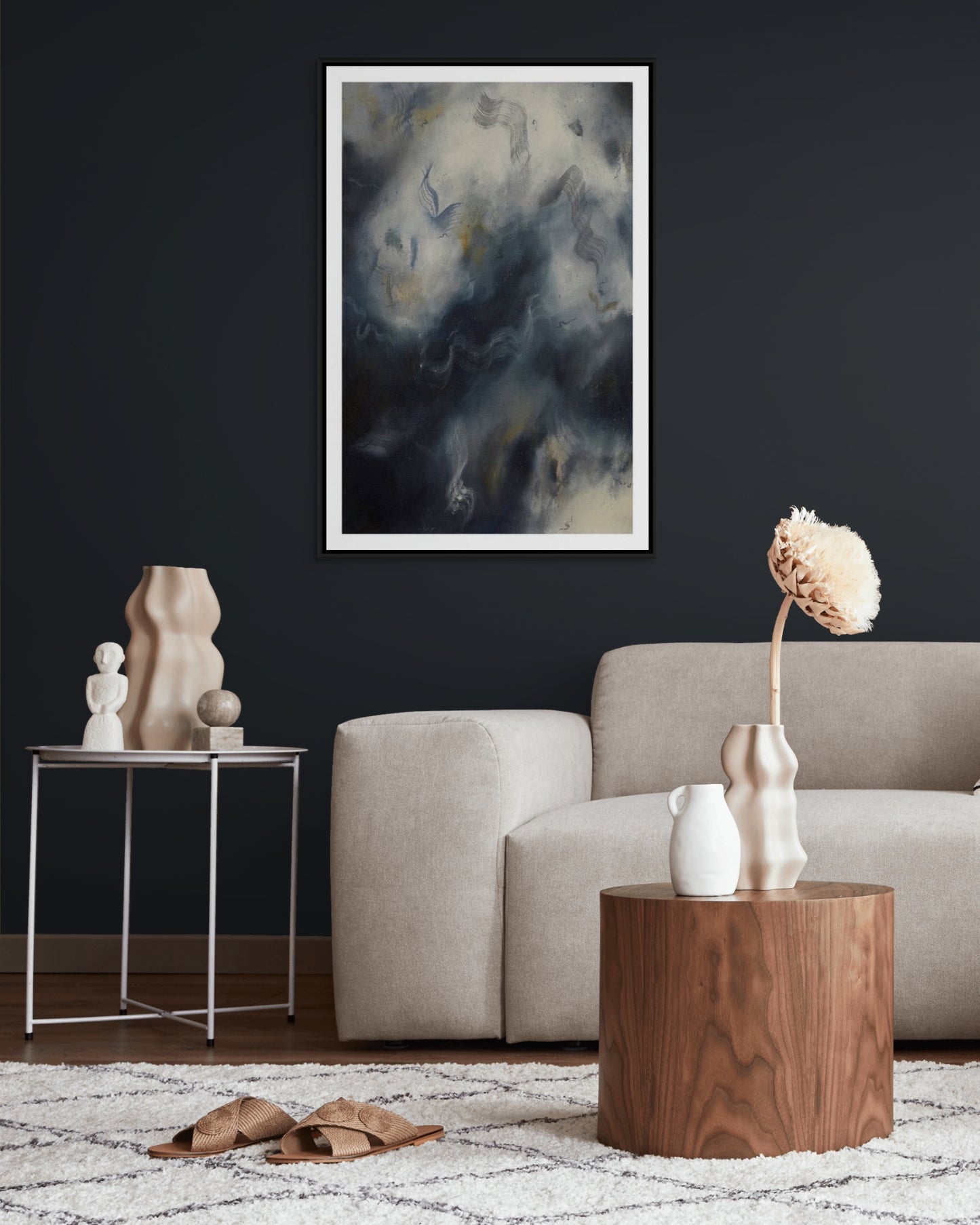 "Seafoam Florette" Fine Art Print