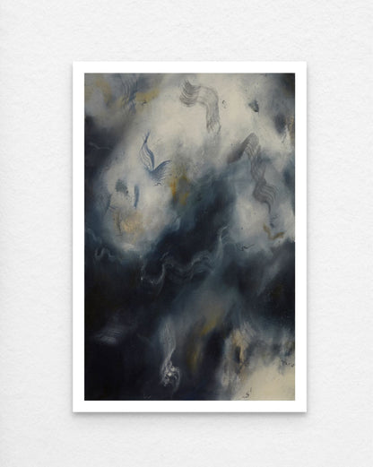 "Seafoam Florette" Fine Art Print