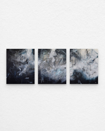 'Tide of Echoes' Original Triptych