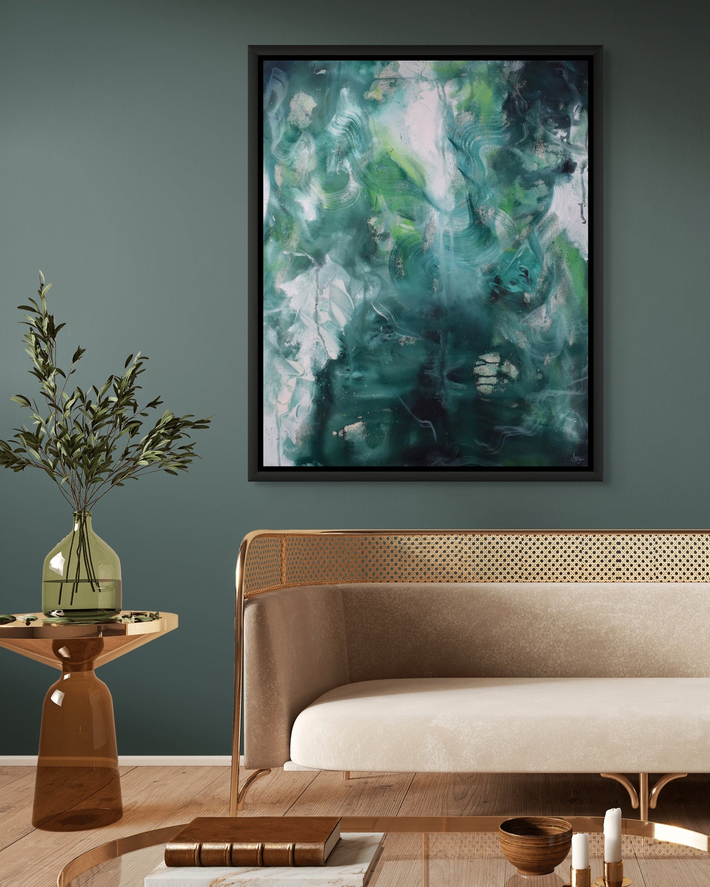 'Verdant Whispers' Original Painting - Currently Unavailable