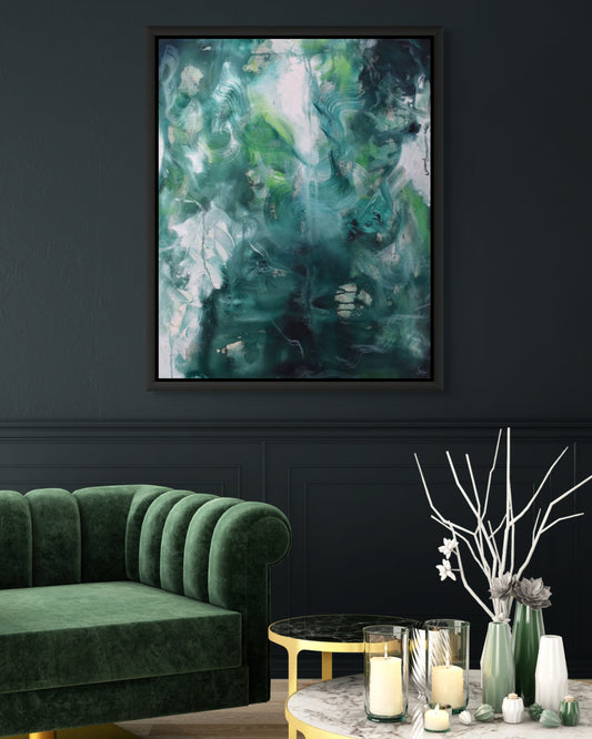 'Verdant Whispers' Original Painting - Currently Unavailable