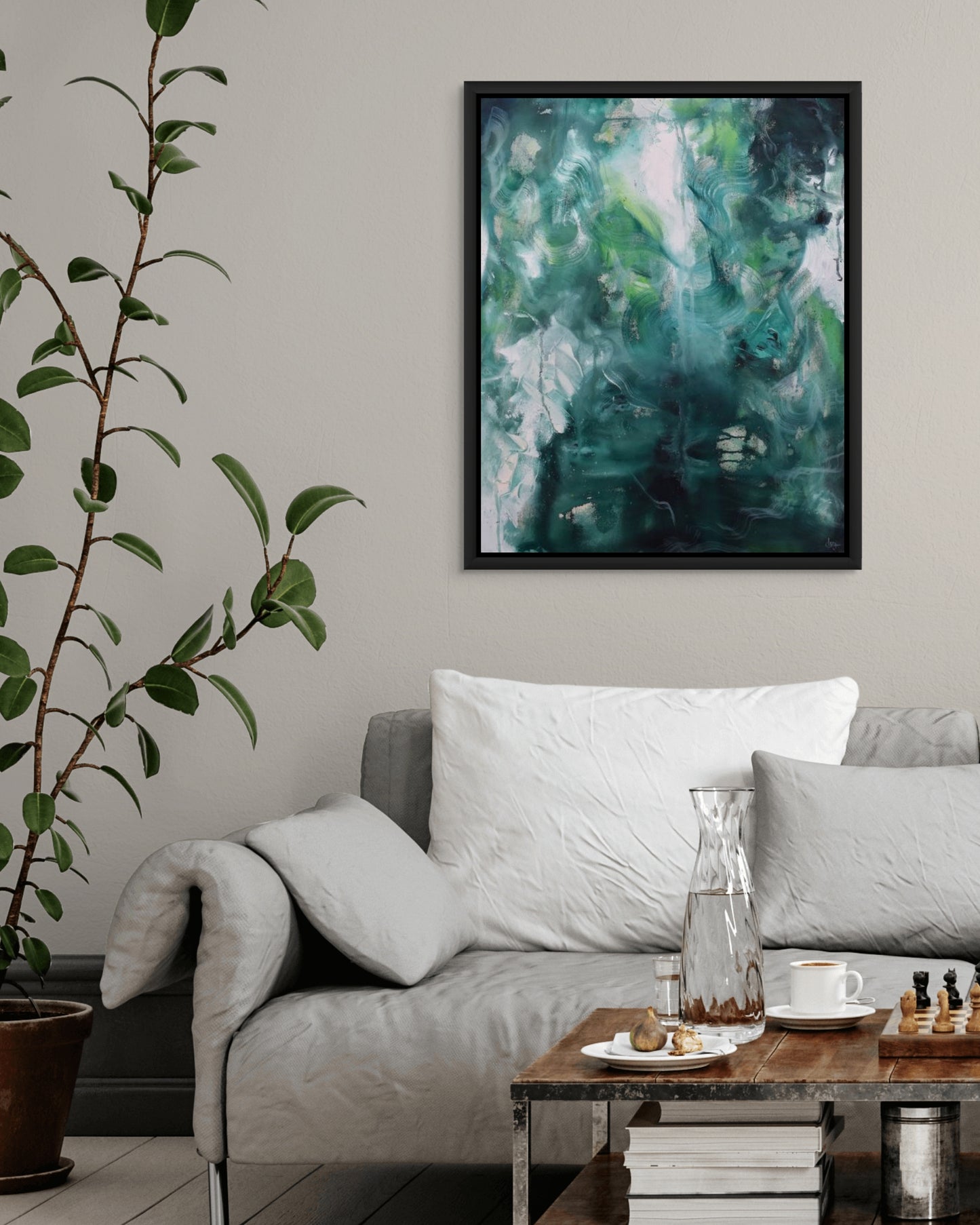'Verdant Whispers' Original Painting - Currently Unavailable