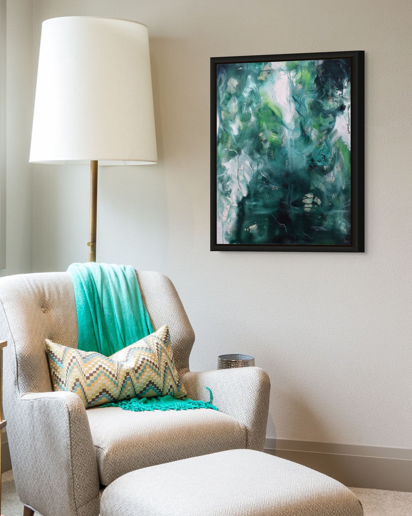 'Verdant Whispers' Original Painting - Currently Unavailable