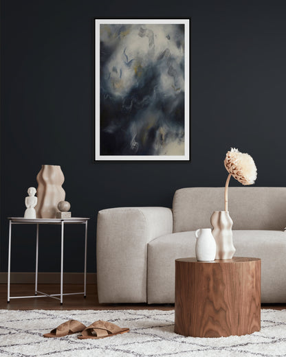 "Seafoam Florette" Fine Art Print