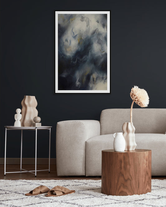 "Seafoam Florette" Fine Art Print