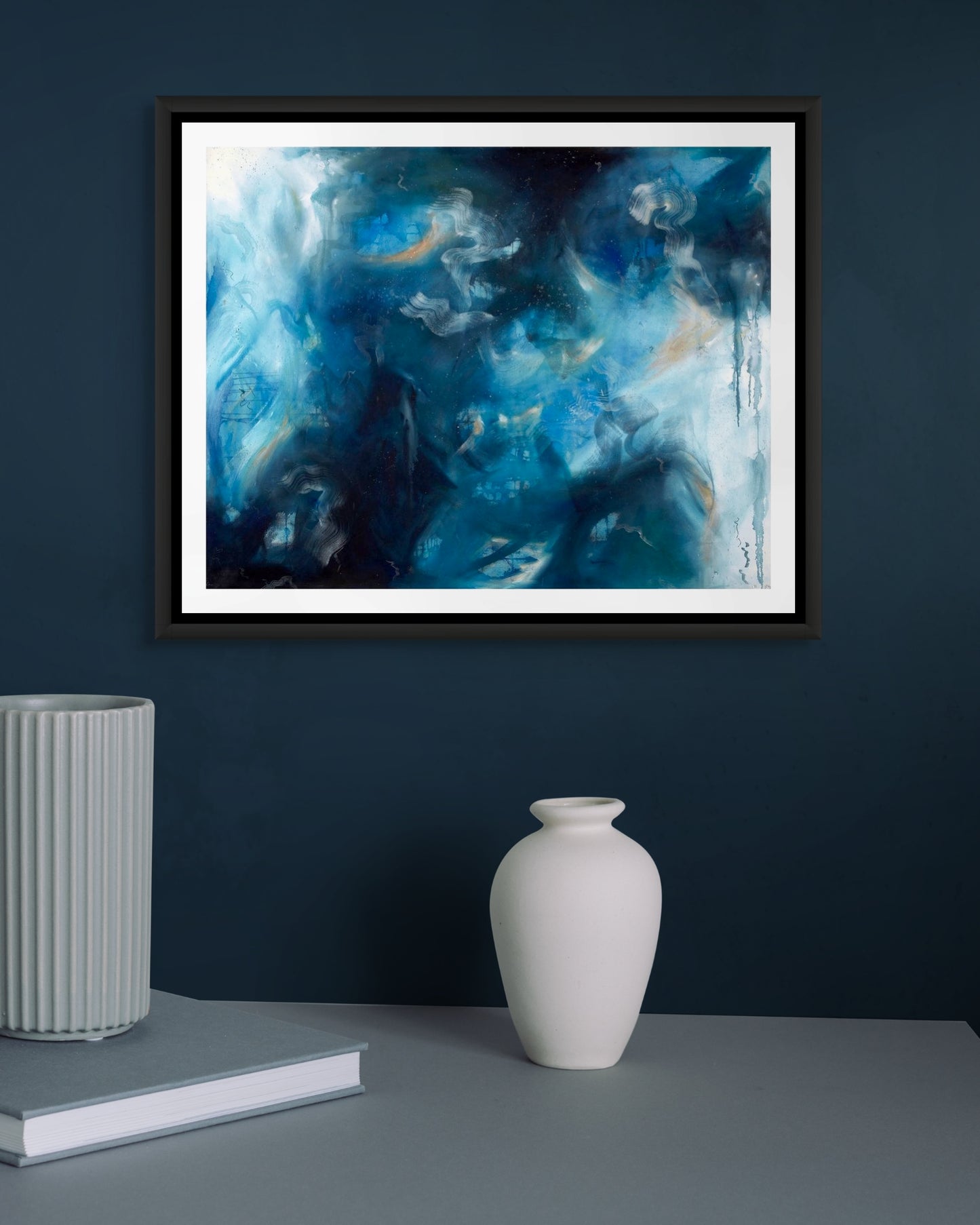 "Sapphire Iris" Fine Art Print