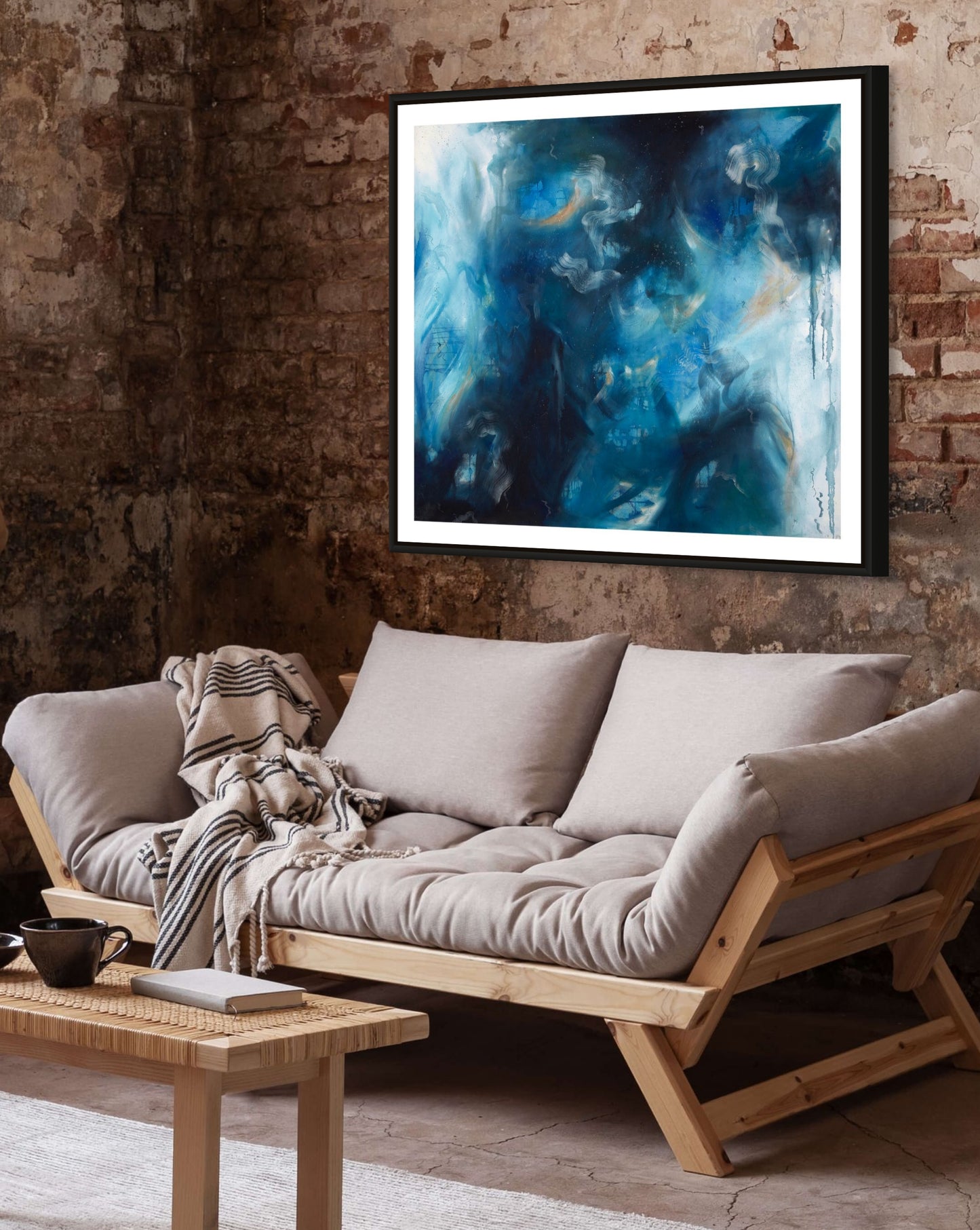 "Sapphire Iris" Fine Art Print