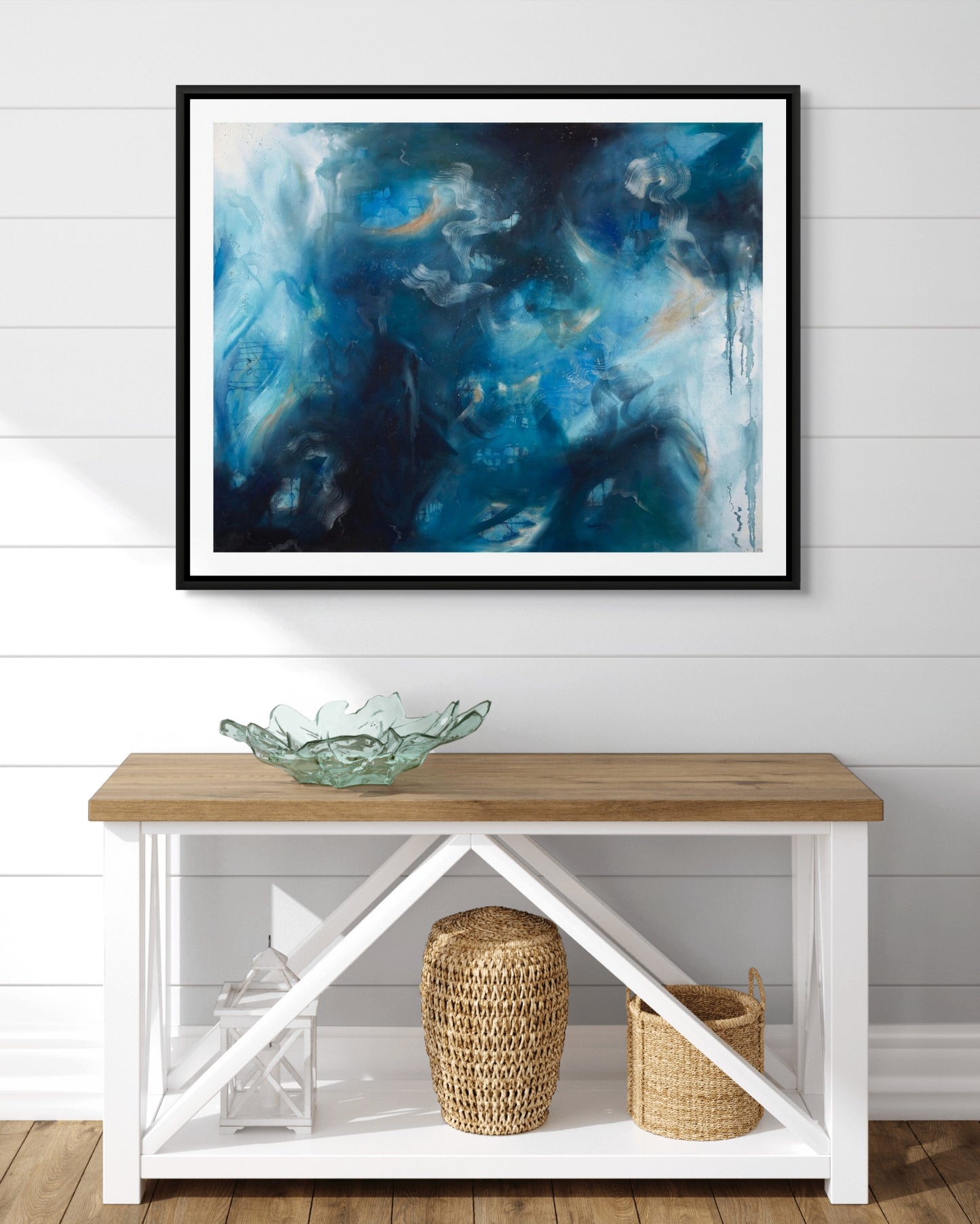 "Sapphire Iris" Fine Art Print