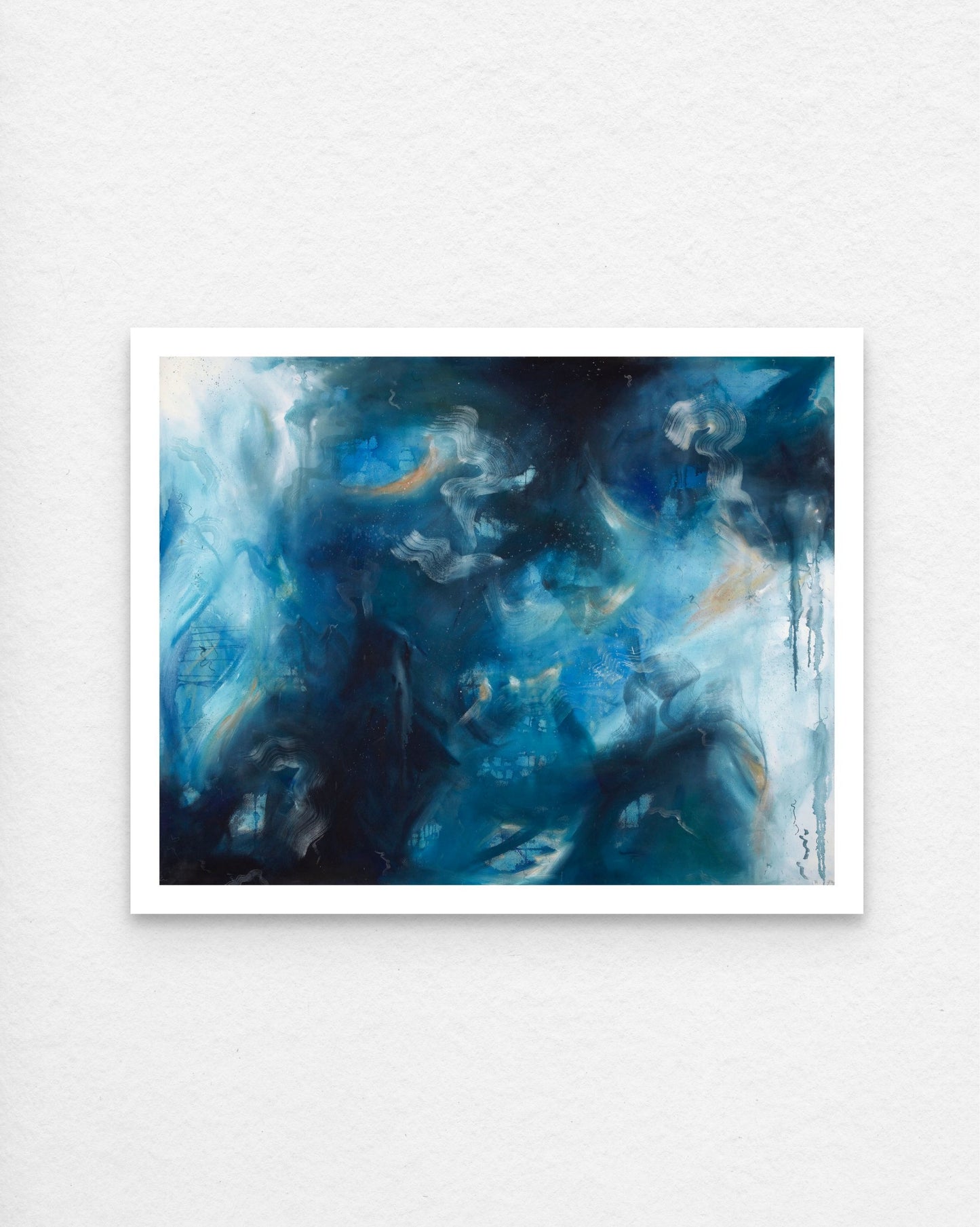 "Sapphire Iris" Fine Art Print