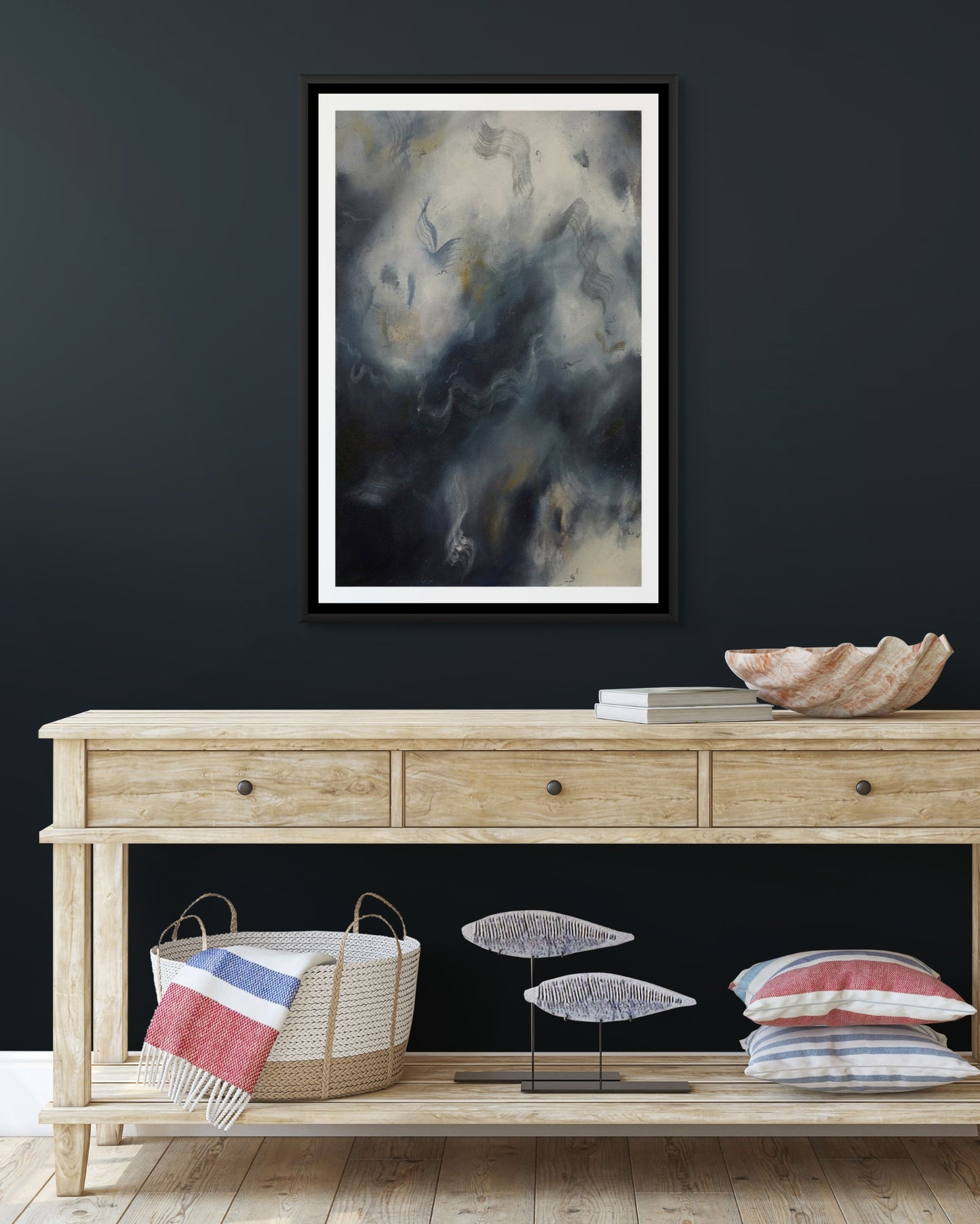 "Seafoam Florette" Fine Art Print