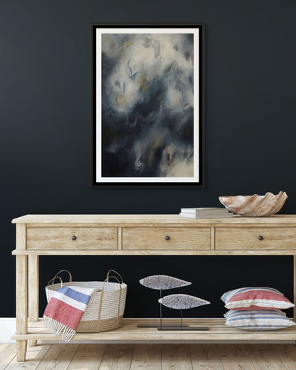 "Seafoam Florette" Fine Art Print
