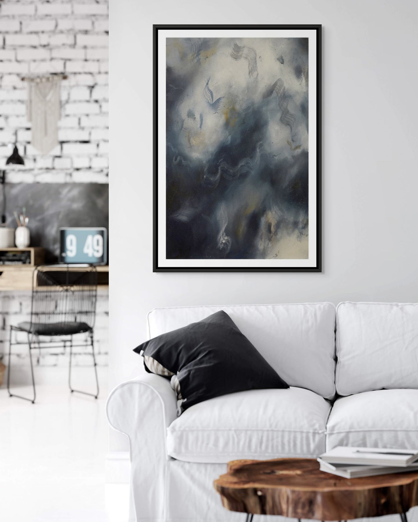 "Seafoam Florette" Fine Art Print