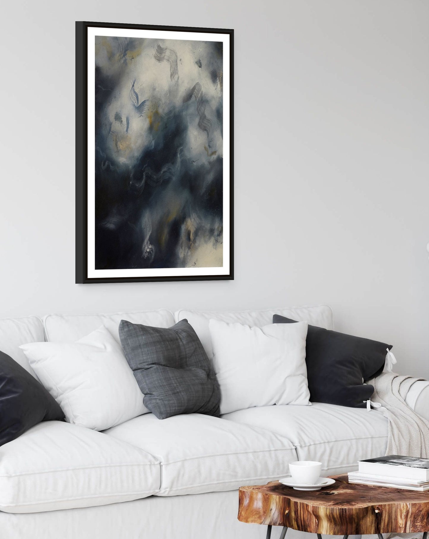 "Seafoam Florette" Fine Art Print