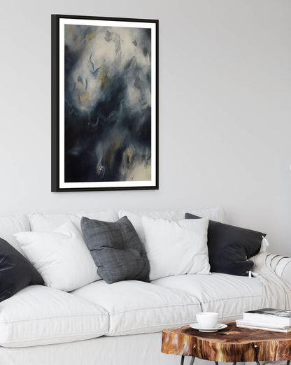 "Seafoam Florette" Fine Art Print